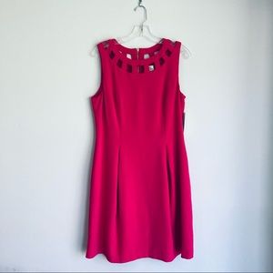 Eliza J Pink Sleeveless Dress